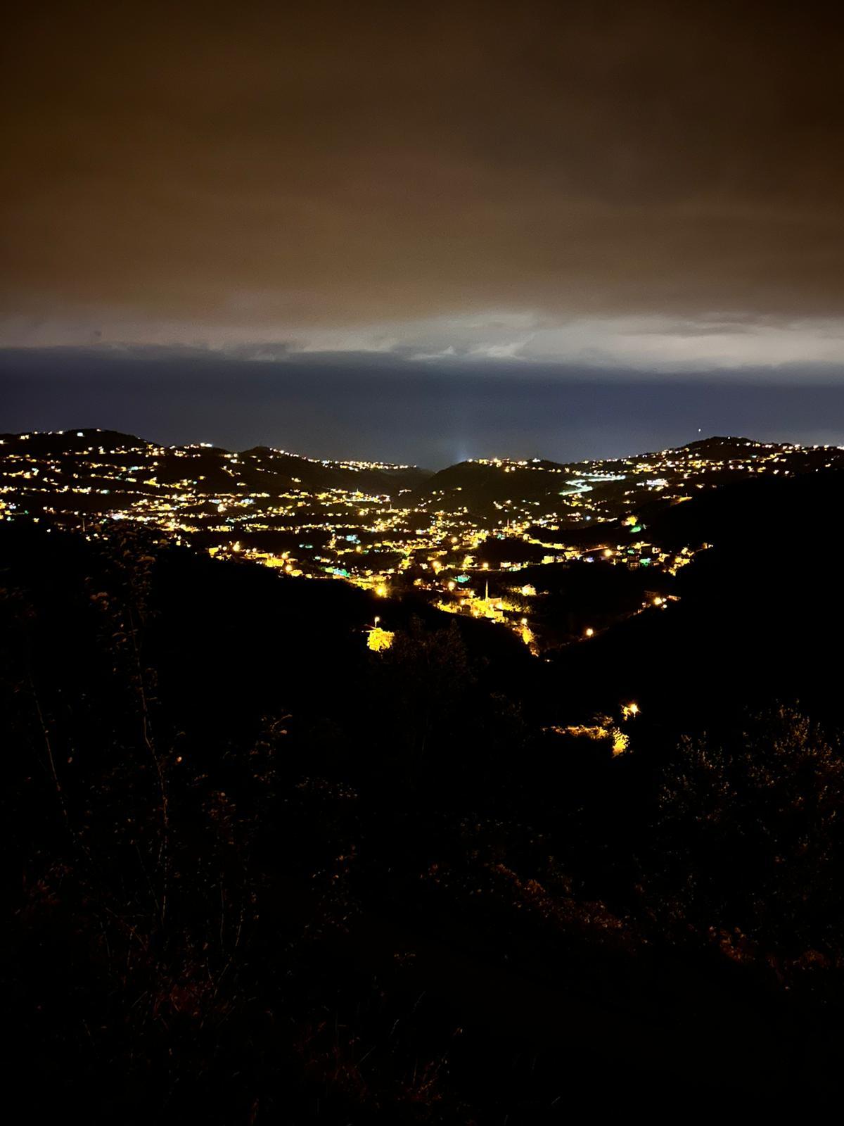Modatepe gece manzarası